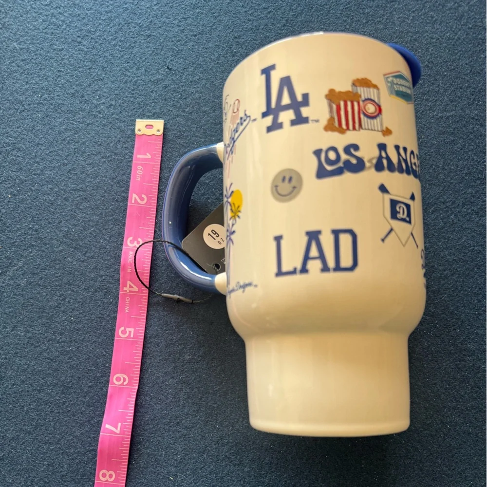 Los Angeles Dodgers Ceramic Mug feat. Fun iconic DODGER logo and dates! Zoom in💙 - Picture 2 of 11